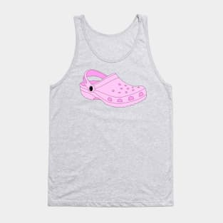 Pink Crocs Shoe Tank Top